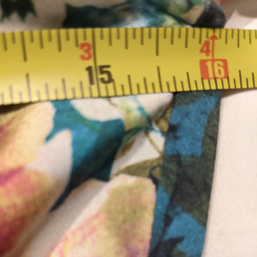 Kilian Kerner Senses Cap Sleeve Colourful Floral Cocktail Party Dress Si… - Picture 10 of 11